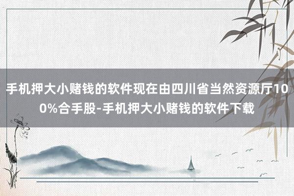 手机押大小赌钱的软件现在由四川省当然资源厅100%合手股-手机押大小赌钱的软件下载