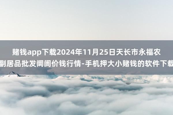 赌钱app下载2024年11月25日天长市永福农副居品批发阛阓价钱行情-手机押大小赌钱的软件下载