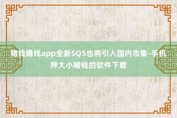 赌钱赚钱app全新SQ5也将引入国内市集-手机押大小赌钱的软件下载