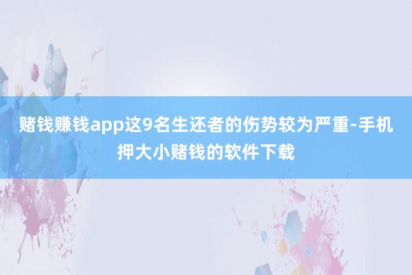 赌钱赚钱app这9名生还者的伤势较为严重-手机押大小赌钱的软件下载